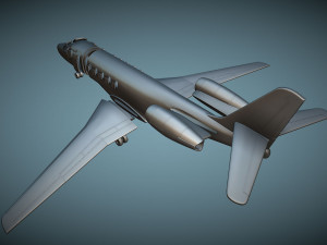Gulfstream G100 - 3D Printable Model Modelo de impresión 3D