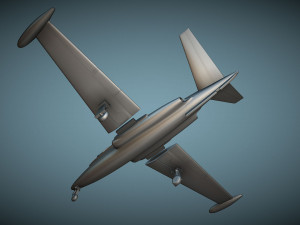 Fouga CM-170 Magister - 3D Printable Model Modèles 3D en vedette
