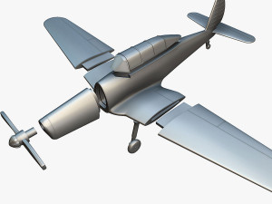 Arado Ar-96 - 3D Printable Model 3D प्रिंट मॉडल