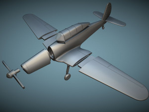 Arado Ar-96 - 3D Printable Model 3D Принт Модель