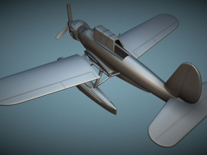 Arado Ar-196 - 3D Printable Model 3D 打印模型