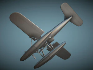 Arado Ar-196 - 3D Printable Model 3D Print Model