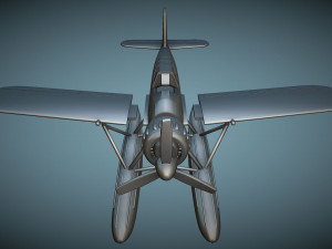 Arado Ar-196 - 3D Printable Model 3D 打印模型