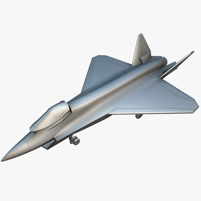 Sukhoi Su-75 Checkmate - 3D Printable Model 3D Принт Модель .c4d .max .obj .3ds .fbx .stl .blend 