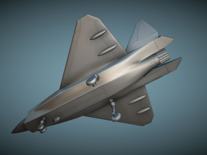 Sukhoi Su-75 Checkmate - 3D Printable Model 3D Принт Модель