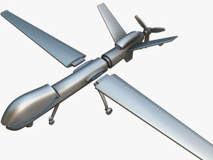 General Atomics MQ-9 Reaper - 3D Printable Model 3D-Druckmodell
