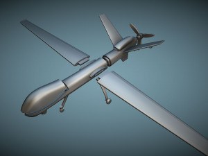 General Atomics MQ-9 Reaper - 3D Printable Model Modello di stampa 3D