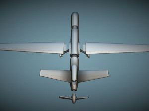 General Atomics MQ-9 Reaper - 3D Printable Model Modello di stampa 3D