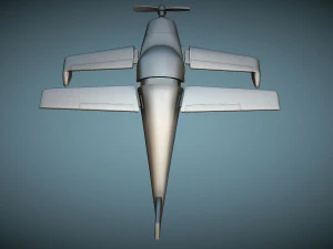 Rutan Model 54 Quickie Q2 - 3D Printable Model 3D Print Model