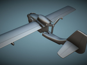 Republic RC-3 Seabee - 3D Printable Model 3D Baskı Modeli