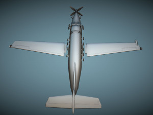 Pilatus PC-12 - 3D Printable Model 3D Print Model