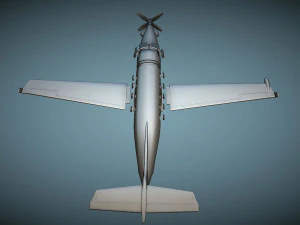 Pilatus PC-12 - 3D Printable Model 3D Print Model