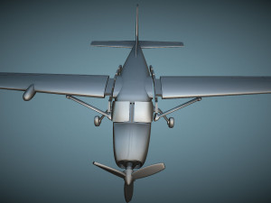 Cessna 208A Caravan - 3D Printable Model 3Dプリントモデル