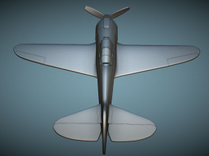 Lavochkin La-5FN - 3D Printable Model Modèles 3D en vedette