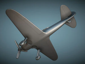 Lavochkin La-5FN - 3D Printable Model 3D Print Model