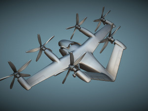 Joby Aviation S4 - 3D Printable Model Modelo de Impressão 3D