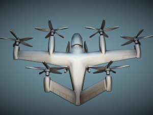 Joby Aviation S4 - 3D Printable Model Modelo de Impressão 3D