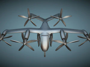 Joby Aviation S4 - 3D Printable Model 3D Print Model