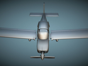 Grumman AA-5B Tiger - 3D Printable Model 3D Принт Модель