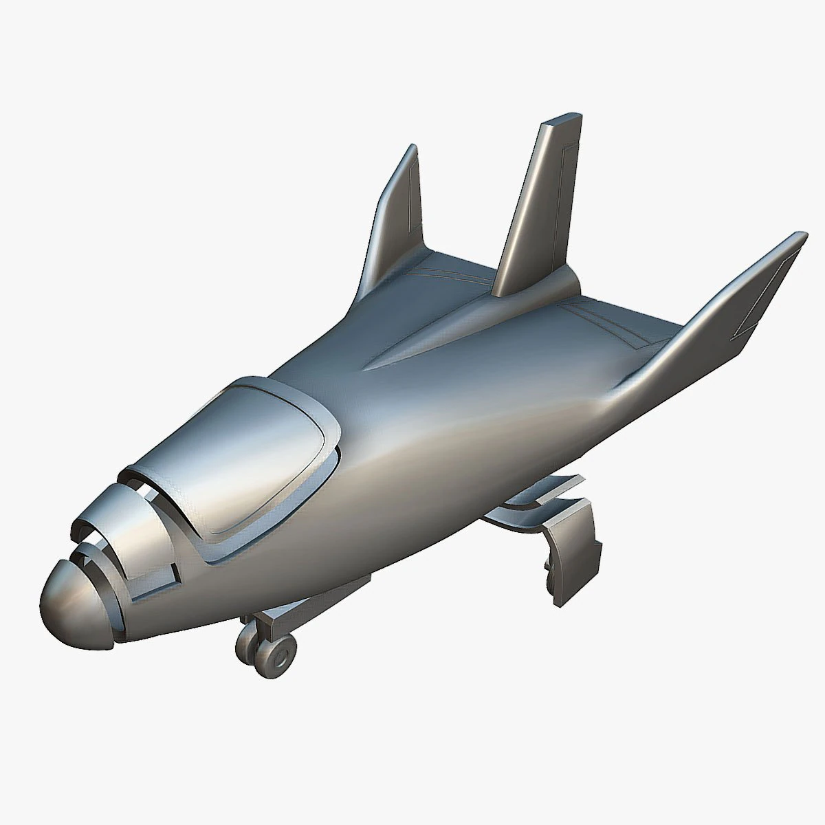 Northrop HL-10 - 3D Printable Model 3D Print Model .c4d .max .obj .3ds .fbx .stl .blend 