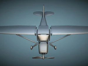 Cessna 170B - 3D Printable Model 3D Print Model