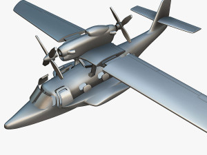 Dornier CD-2 Seastar - 3D Printable Model 3D प्रिंट मॉडल