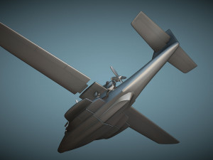 Dornier CD-2 Seastar - 3D Printable Model 3D Baskı Modeli