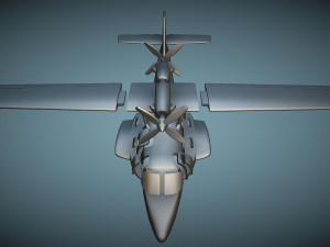 Dornier CD-2 Seastar - 3D Printable Model 3D Baskı Modeli