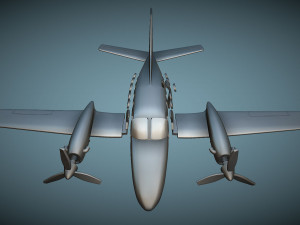 Cessna 425 Corsair - 3D Printable Model 3D Print Model