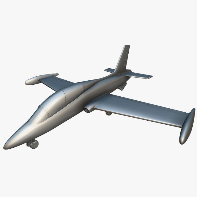 Aermacchi MB-339A - 3D Printable Model 3D Принт Модель .c4d .max .obj .3ds .fbx .stl .blend 