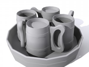 beer mug 3D मॉडल