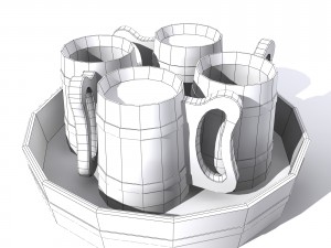 beer mug 3D मॉडल