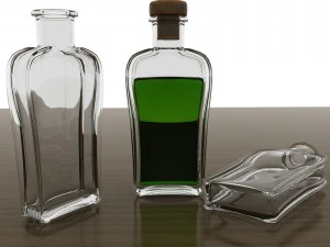 bottiglia 02 Modello 3D