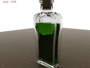 bottle 02 3D Model