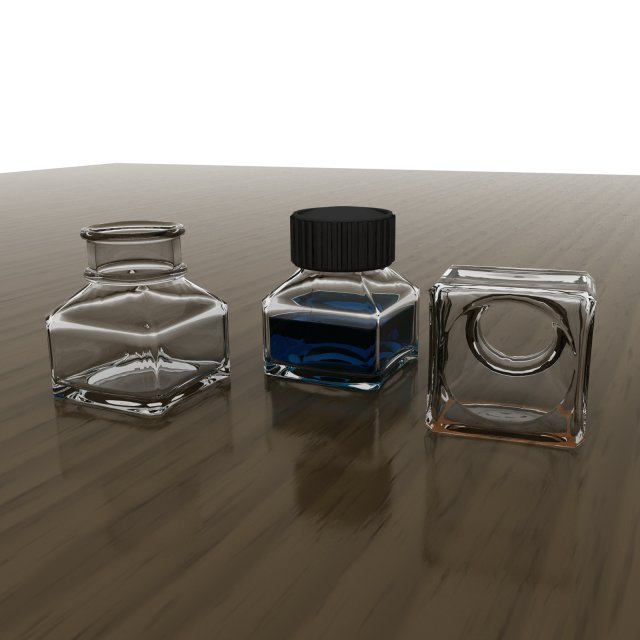 bottle 04 3D 모델 .c4d .max .obj .3ds .fbx .stl .blend 