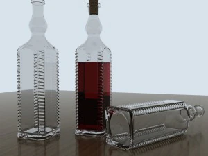 bottle collection 3D Model