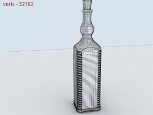 bottle collection 3D Model