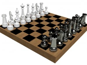 체스 3D 모델