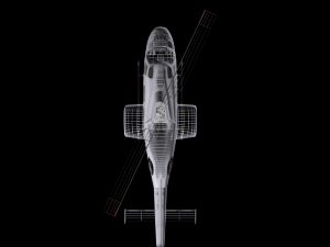 helicopter Model 3D