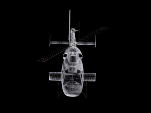 helicopter Model 3D