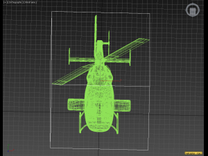 helicopter Model 3D
