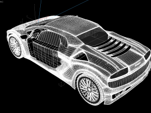lamborghini lp570 sports car Modelo 3D