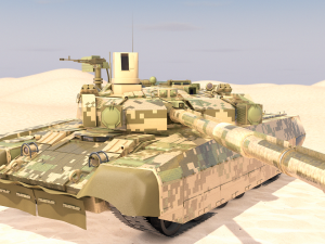 tank oplot-m main battle tank ukraine 3Dモデル