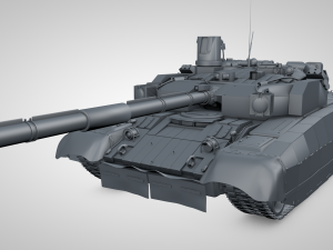tank oplot-m main battle tank ukraine 3D 모델