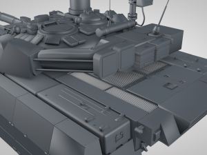 tank oplot-m main battle tank ukraine 3D 모델