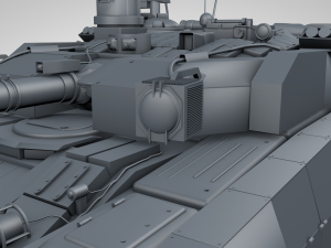 tank oplot-m main battle tank ukraine 3D 모델