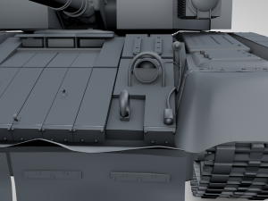 tank oplot-m main battle tank ukraine 3D 모델
