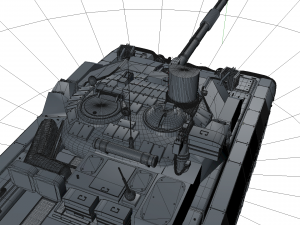 tank oplot-m main battle tank ukraine 3D 모델