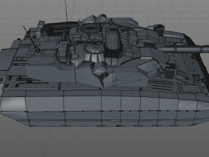tank oplot-m main battle tank ukraine 3D 모델