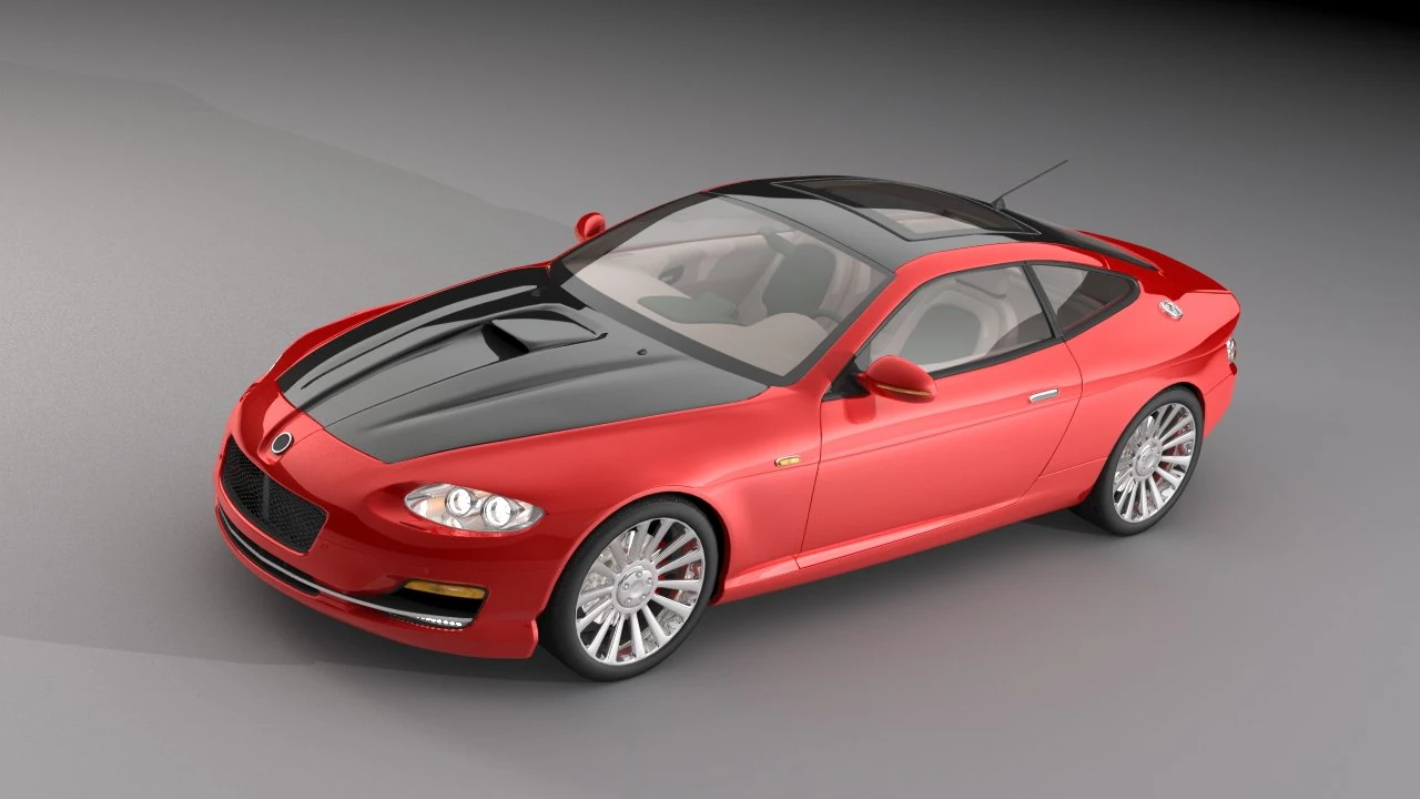 dosch 3d car sample 3D Model .c4d .max .obj .3ds .fbx .stl .blend 